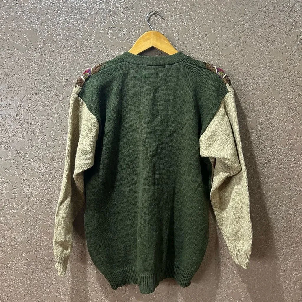 Jantzen Classics Embroidered by Hand Vintage Long Sleeve Women’s Size Large Card - Image 2