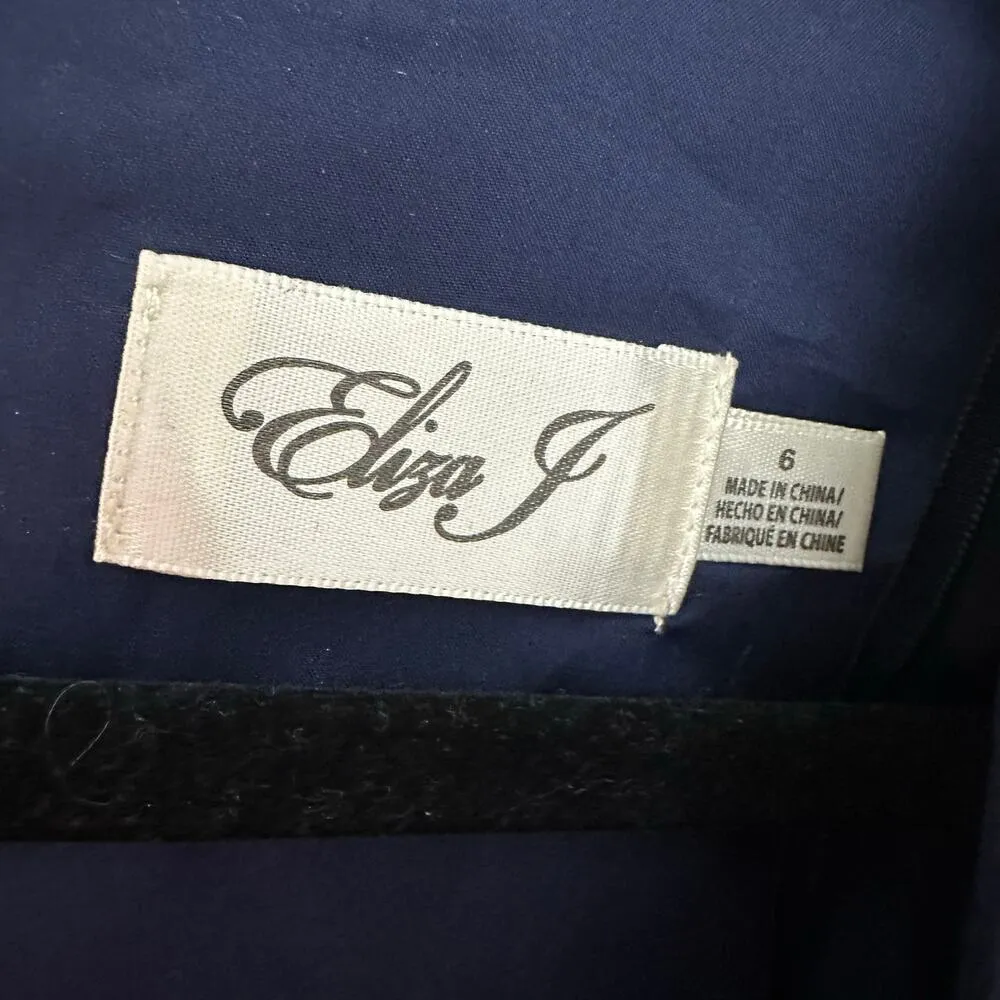 NEW Eliza J Floral Ruffled Long Sleeve Maxi Dress Women's Size 6 - Image 7