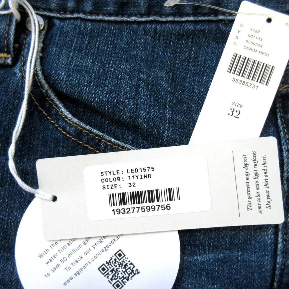 NWT Adriano Goldschmied AG Ex-Boyfriend Slim in 11 Years Interrupted Jeans 32 - Image 5