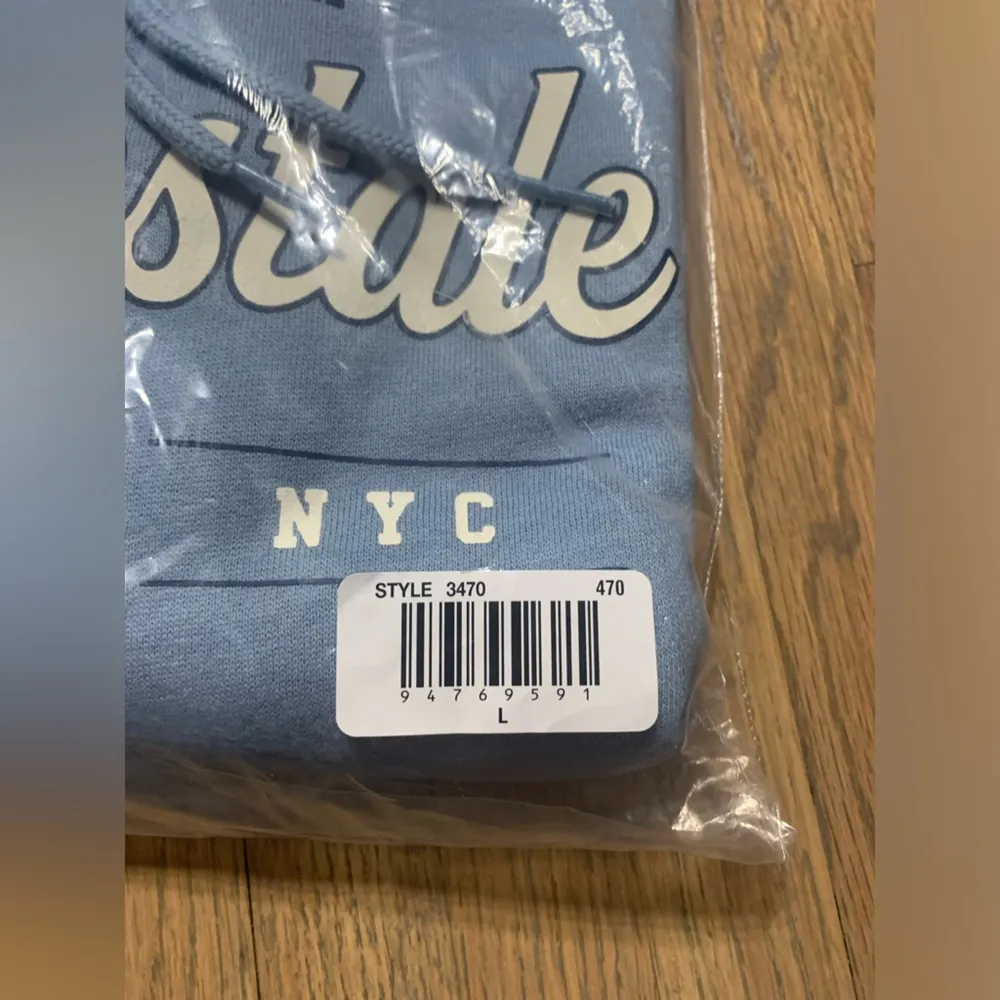 New Aeropostale hoodie large blue - Image 2