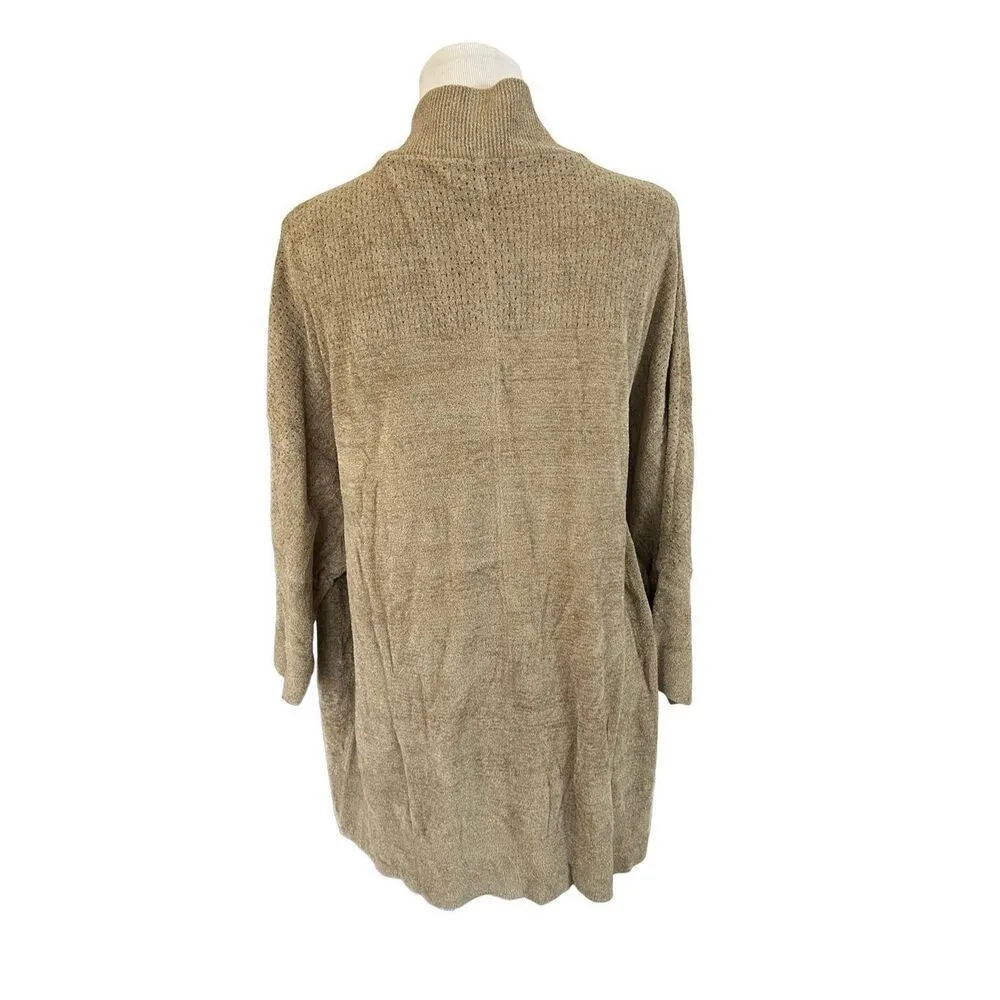 Barefoot Dreams NWT Cozy Chic Ultra Lite Pointelle Cardigan plus size 3X - Image 2