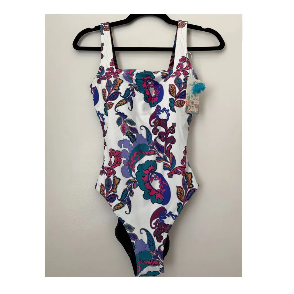 Johnny Was  FATIMA SQUARE NECK ONE PIECE - Image 7