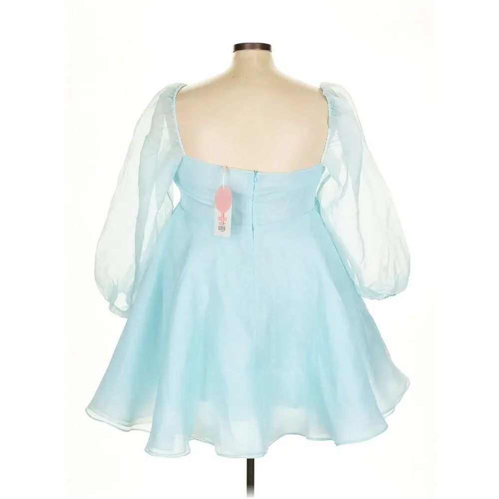 NWT Selkie Princess in Misty Blue Puff - Image 2