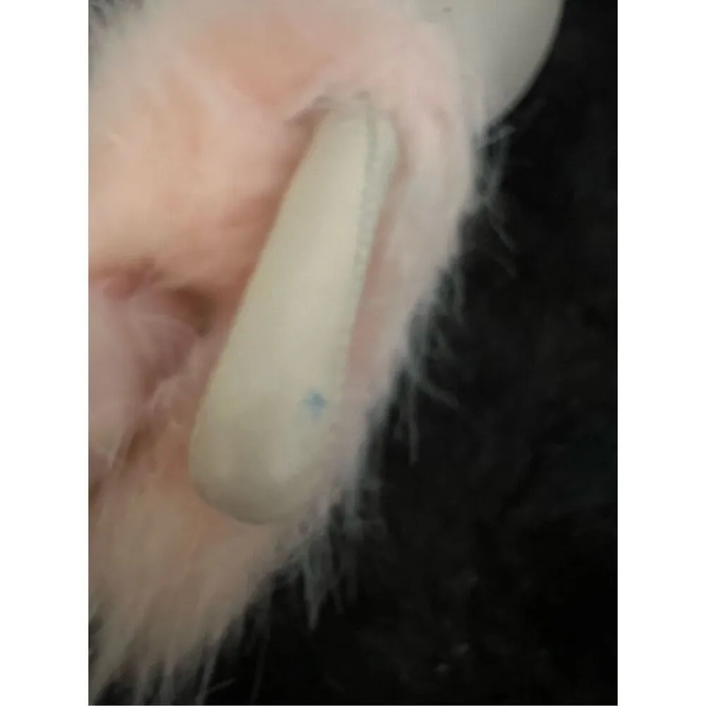 Kendall + Kylie Bambi Faux Fur Purse Charm IRL Rose Gold pooch - Image 2