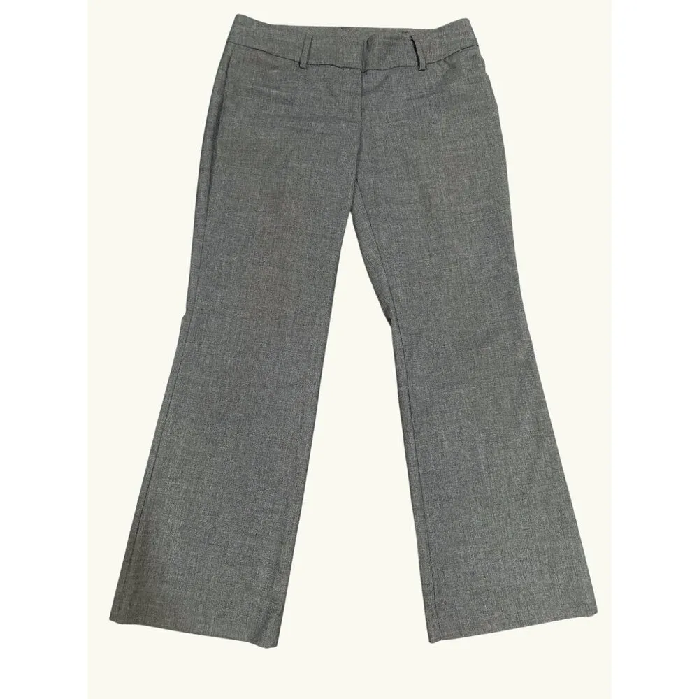 7th Avenue Suiting Collection SZ 8P Light Gray Work Trousers Tailored Straight L - Image 2