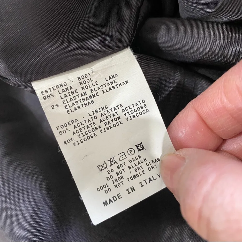 Etro shift midi wool dress Brown Size 10 - Image 10