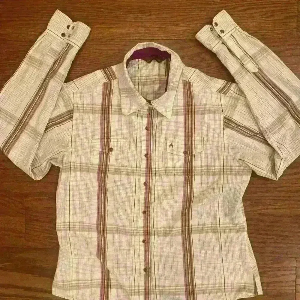 Aura Women's Wrangler Pearl Snap Western Rodeo Shirt Size Medium Rodeo - Image 9