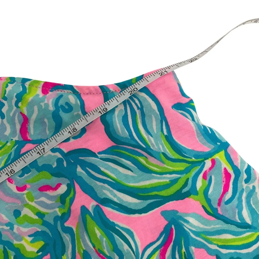 Lilly Pulitzer pelican pink Off the Scales Margot Swing Dress XL pima cotton - Image 11