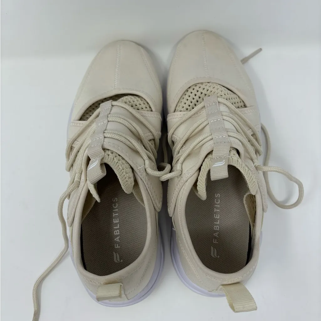 Fabletics Brookside‎ Performance Sneaker Women’s 9 Off-White / Tapioca Comfort - Image 10