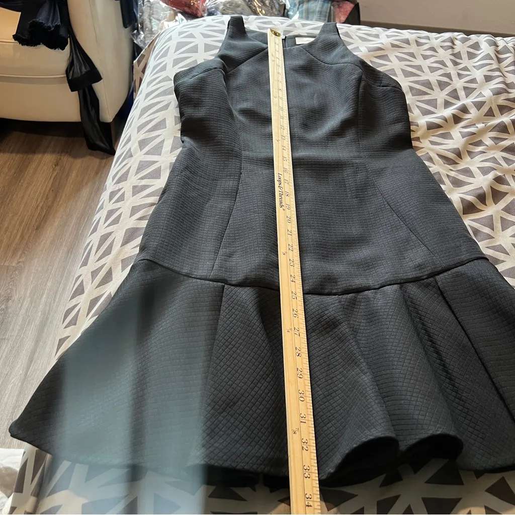 FINDERS KEEPERS Time Traveler Black Pleated Drop Waist Sleeveless Mini Dress 6 - Image 14