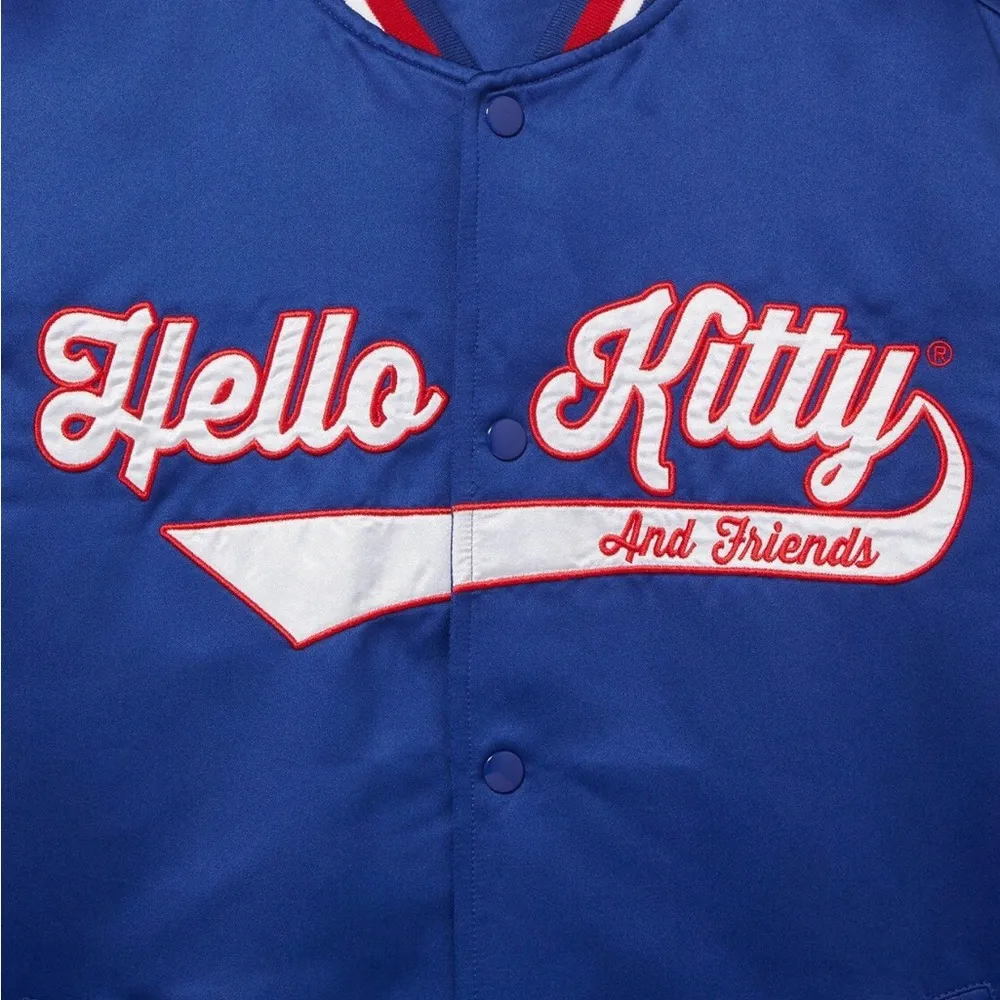 NEW  and Friends Blue Bomber Jacket Adult size XXL / 2XL - NWT - Image 3