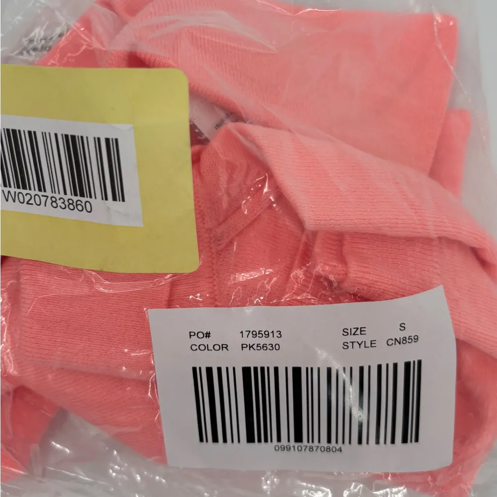 J.Crew Short-sleeve sweater-polo in merino wool Brilliant Peony - Image 3