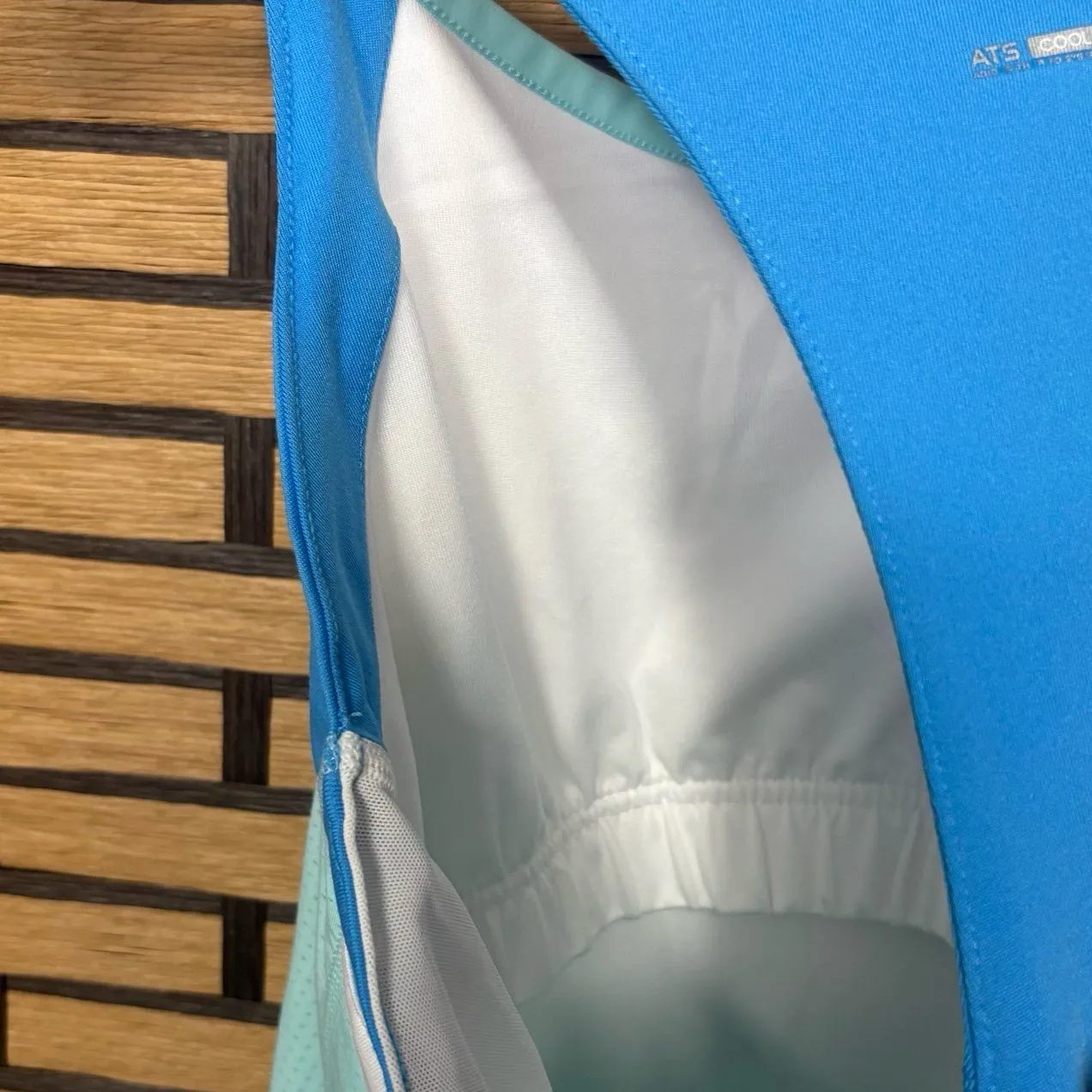 Adidas White Tank Top With Built In Bra Size Large‎ - Image 6