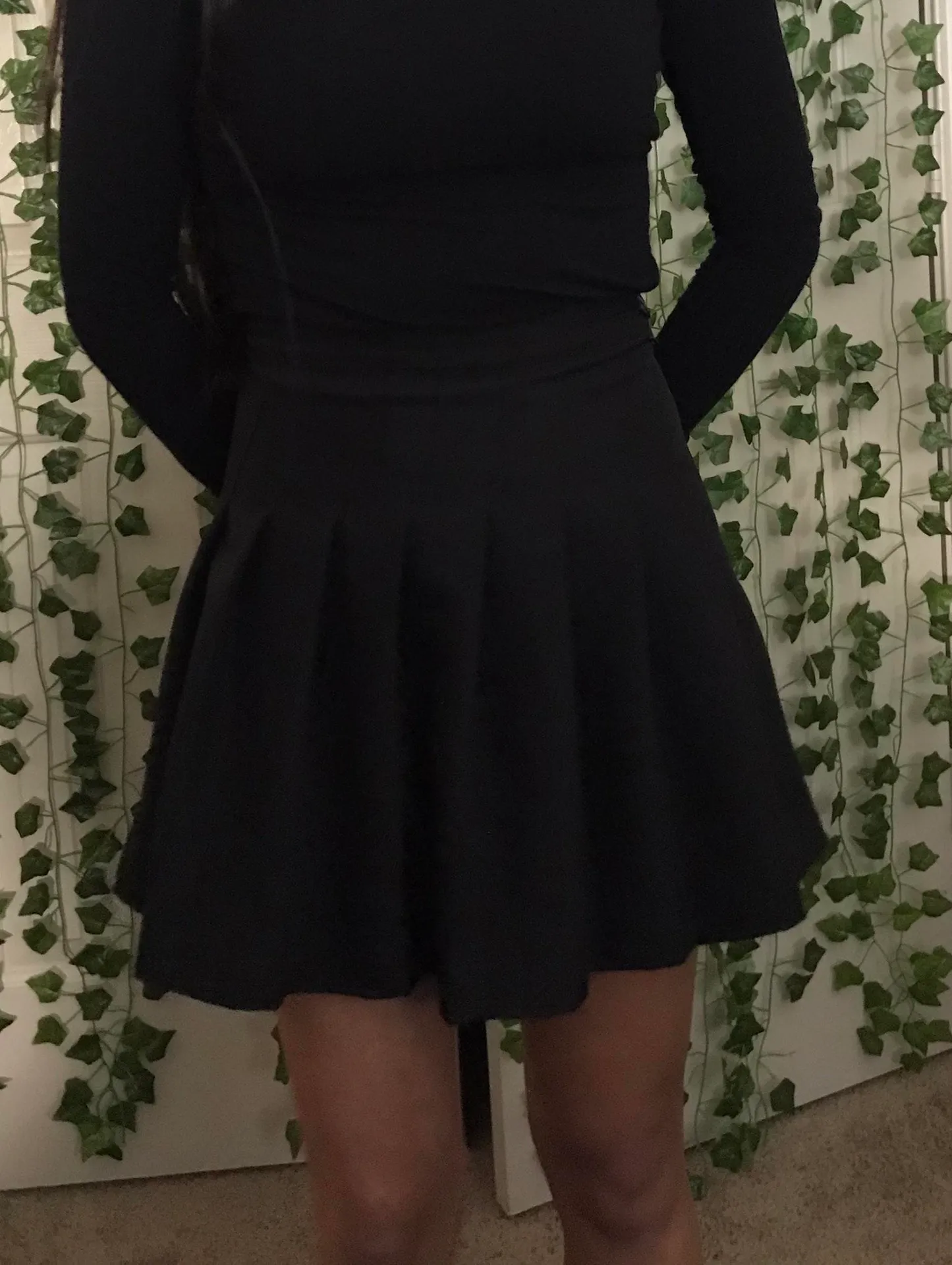 Black Tennis Skirt - Image 2