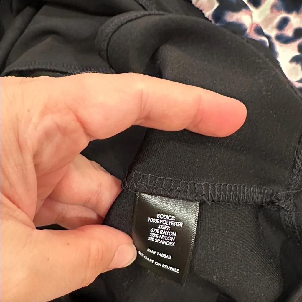 NWT Torrid At The Knee Ponte Studio Crepe Bodycon Leopard Print Dress Sz 3X - Image 13