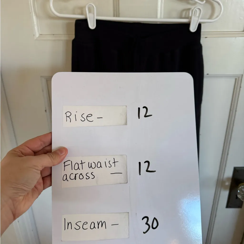 Alo wide leg waffle knit lounge pants size xs - Image 8