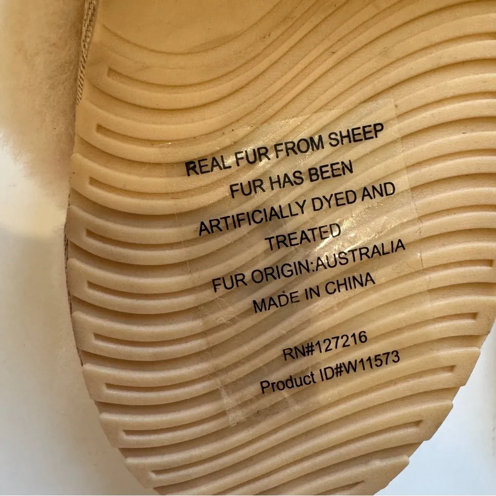 EMU Australia  Mayberry fur slippers NWT - Image 9