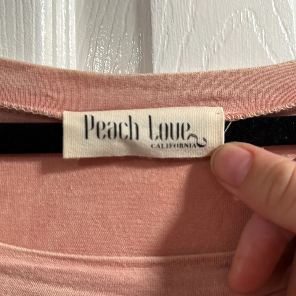 Peach Love California Pale Pink long sleeves too with flare sleeves - Image 4