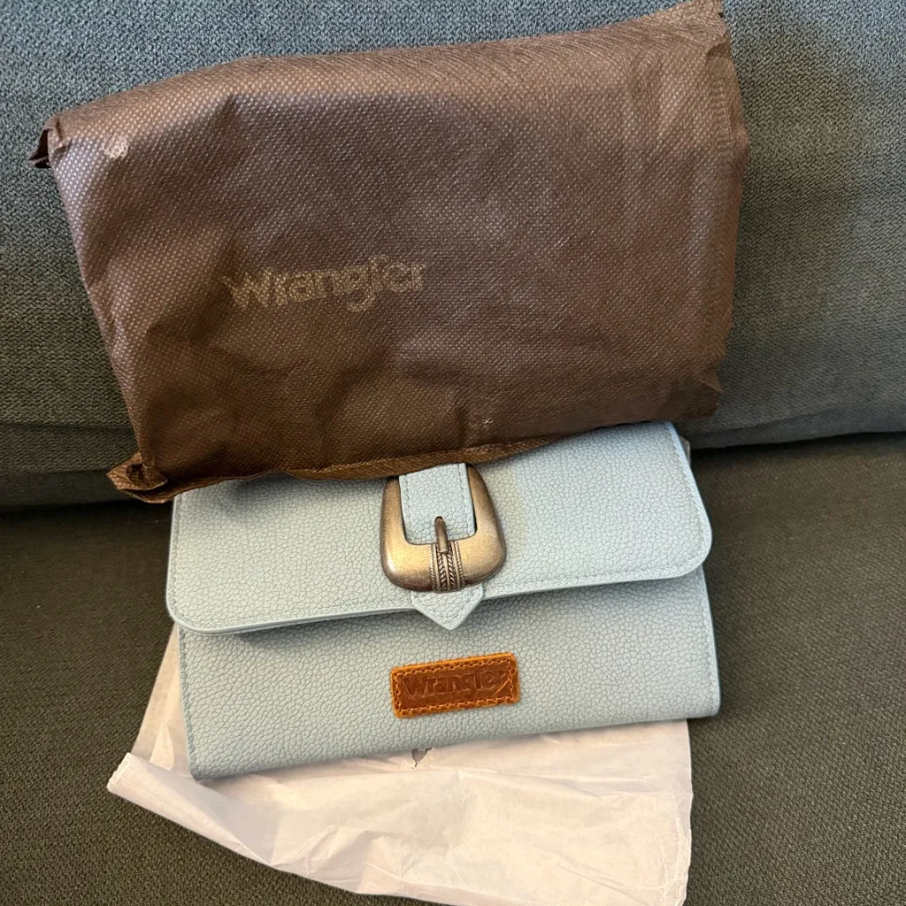 Wrangler Steel Blue Crossbody Bag - Image 13