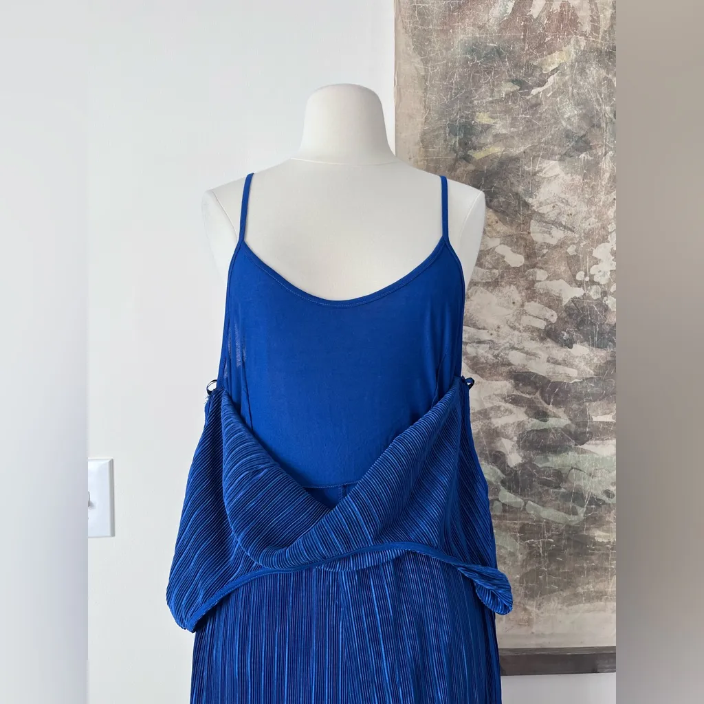 Anthropologie Maeve Sonata Jumpsuit in Blue Size 8 NWT $138 - Image 7
