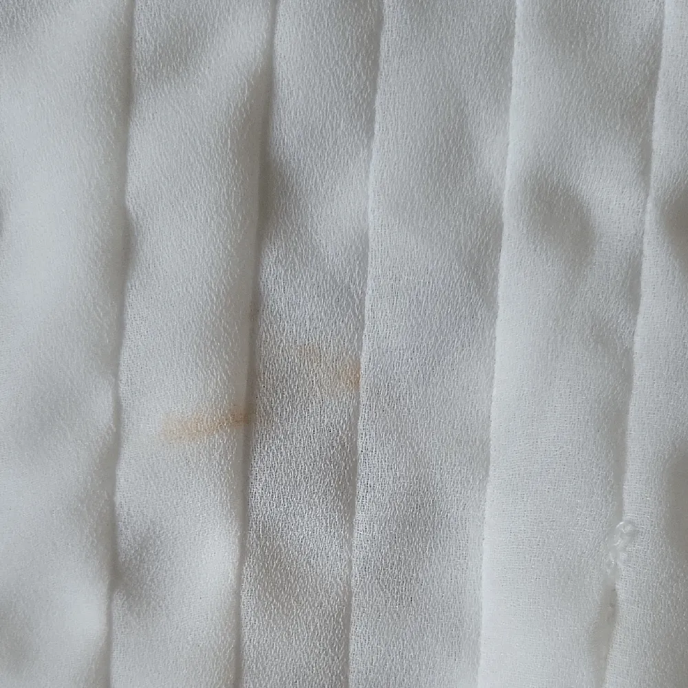 Frame Denim White Pleated Blouse with Bib Collar - Image 11