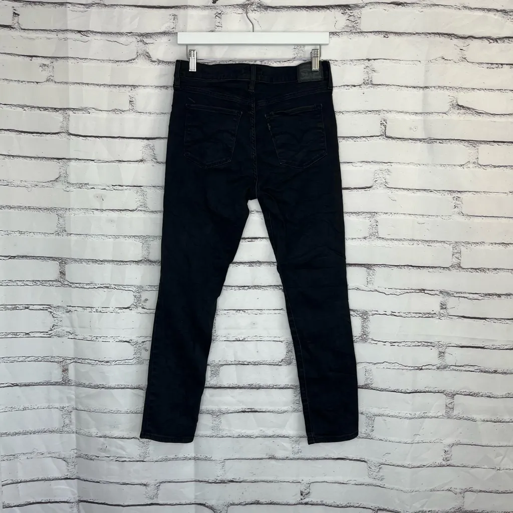 Levi’s 311 Shaping Skinny Jeans Women’s 30 Dark Wash Mid Rise Stretch Denim Y2K - Image 10