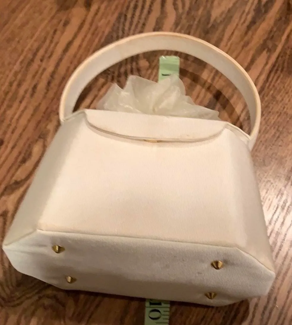 Small White Handbag - Image 2