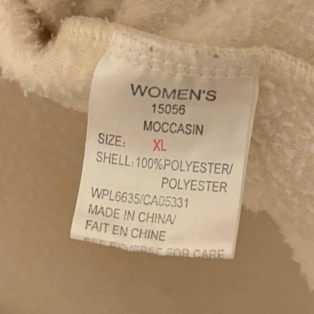 Woolrich Fleece Zip Up Size XL Women’s Andes Fleece Jacket Cream Moccasin - Image 7