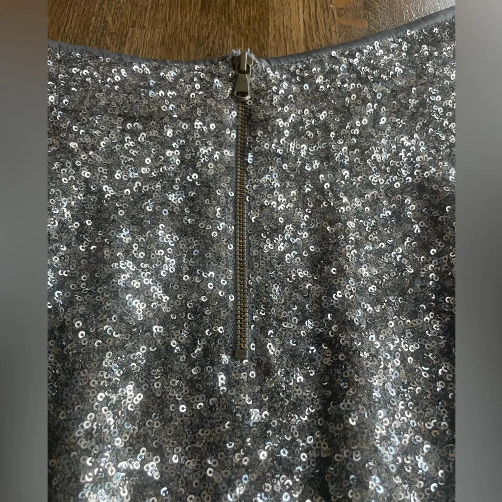 Boston Proper Sequin Skirt - Size 6 - Image 3