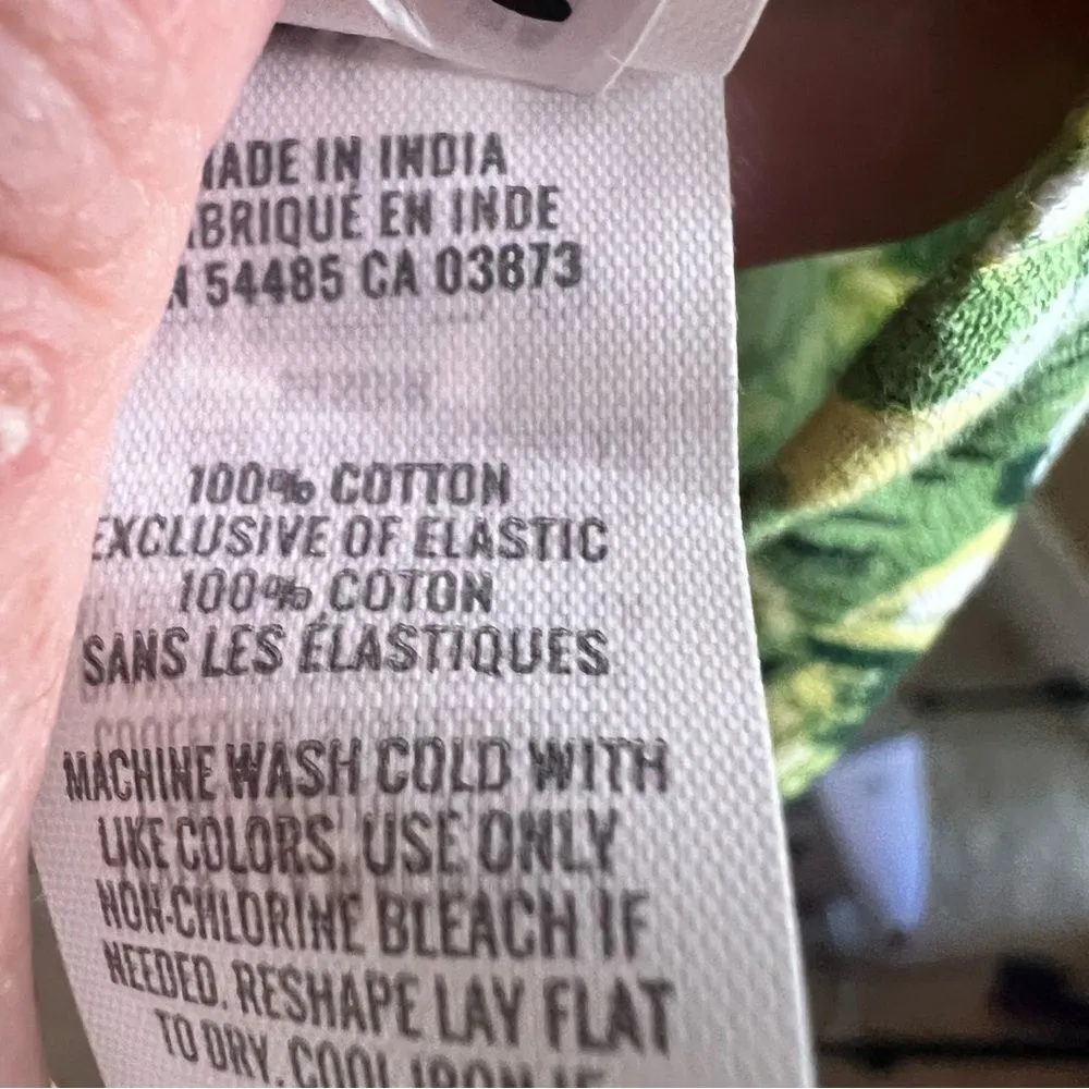 NWT Aerie Smocked Waist Floral Kelly Green Mini‎ Sundress Size XXL Summer - Image 4