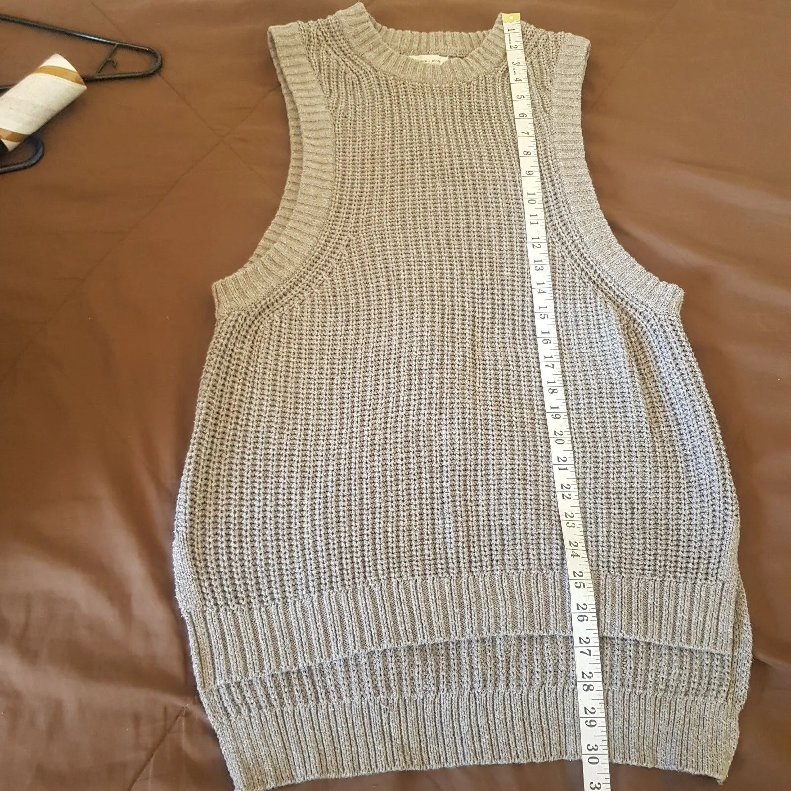 Silence + Noise Urban Outfitters Sweater Small Preppy Light Academia  Minimalist - Image 13