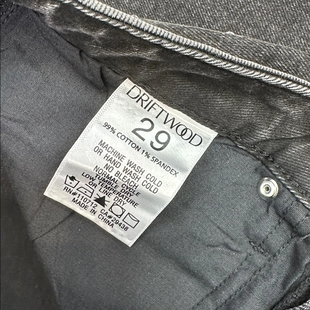 Driftwood free people Royce after party embellished rhinestone jeans size 29 - Image 7