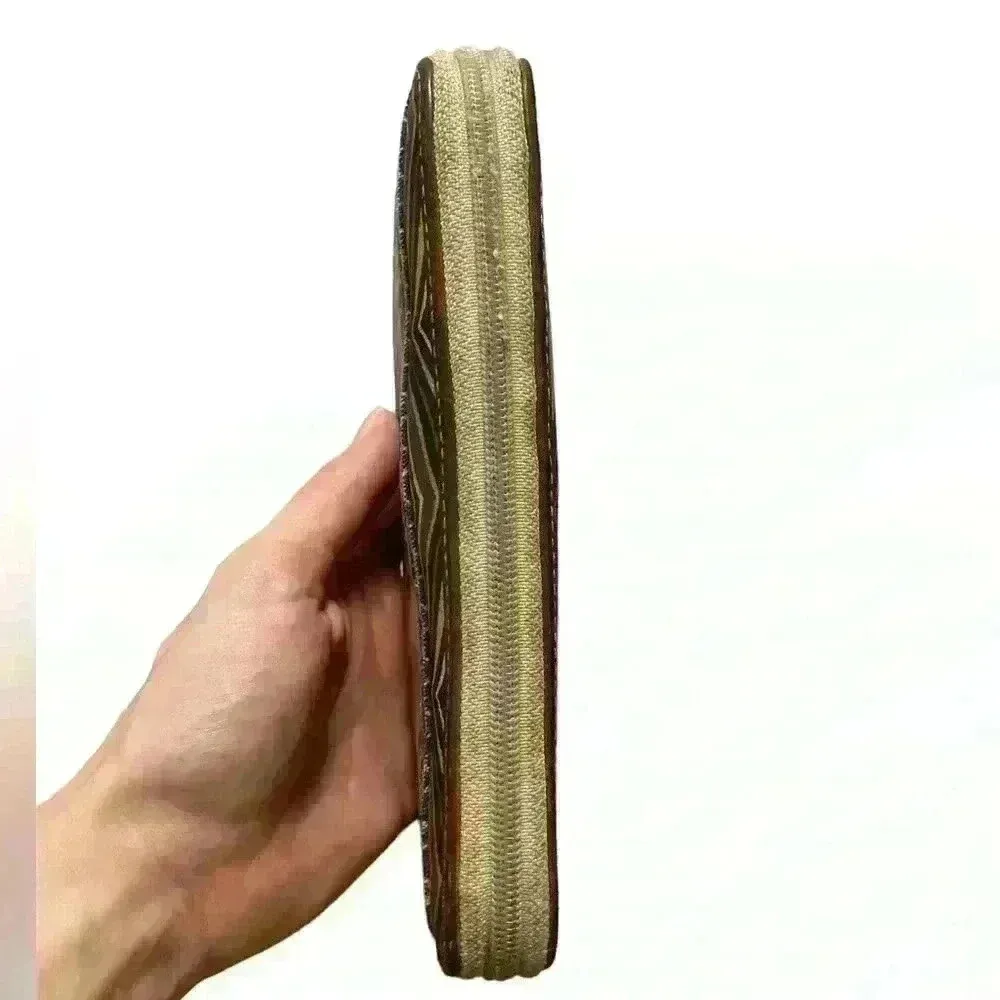 Fossil‎ key per beige zip up flap card slots wallet - Image 4