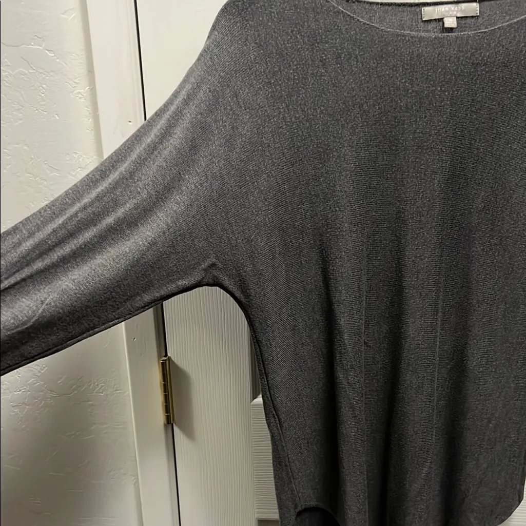 Gray Long Sleeve Sweater - Image 3