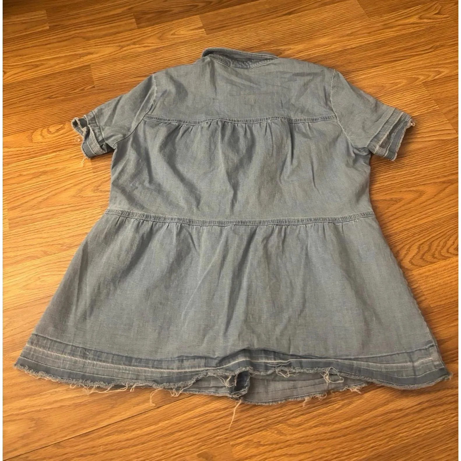 LOGO By Lori Goldstein Jean Top Size XS - Image 6