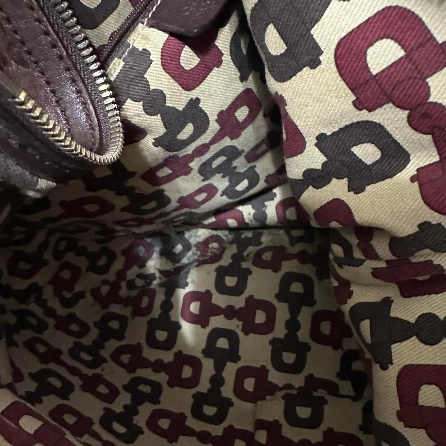 Authentic GUCCI‎ Guccissima Large Leather Princy Hobo Shoulder Bag Brown 162882 - Image 12