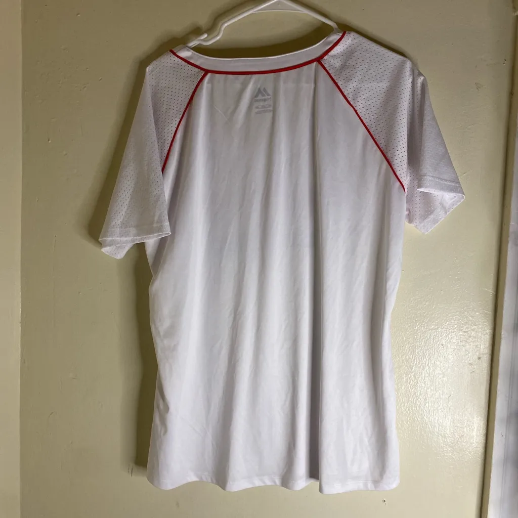 Womens 2x Philadelphia phillies mlb baseball jersey style shirt - Image 4