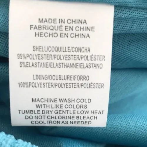 O'Neill Teagan Knit Bubble Sleeve Smocked Mini Dress in Blue Size XL NWT!!! - Image 6