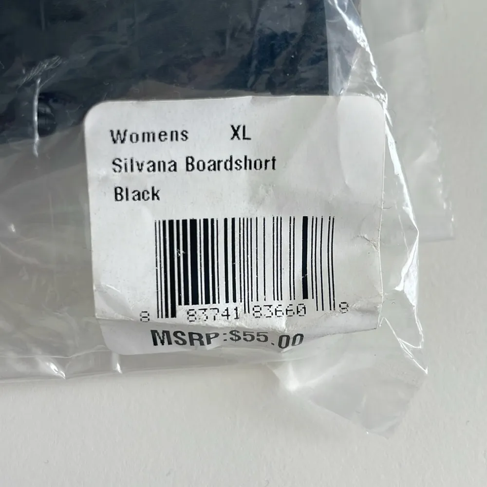 PrAna Women’s Black Silvana Board Shorts w/ Drawstring - Size Large - Image 7