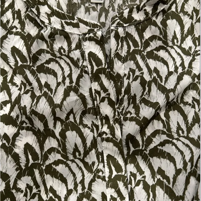 JACHS Girlfriend Womens 3/4 Sleeve Top, Green, Medium EUC - Image 5