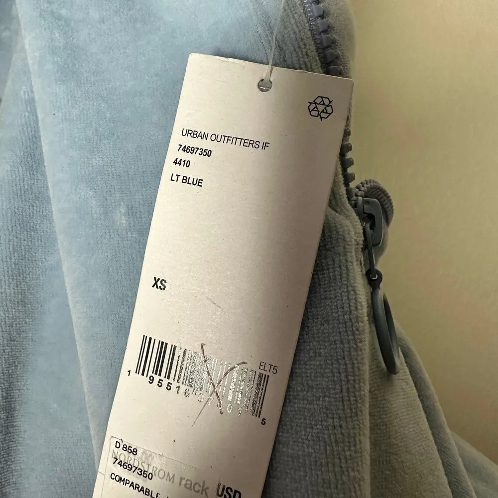 Polo neck mini baby blue Dress XS - Image 6