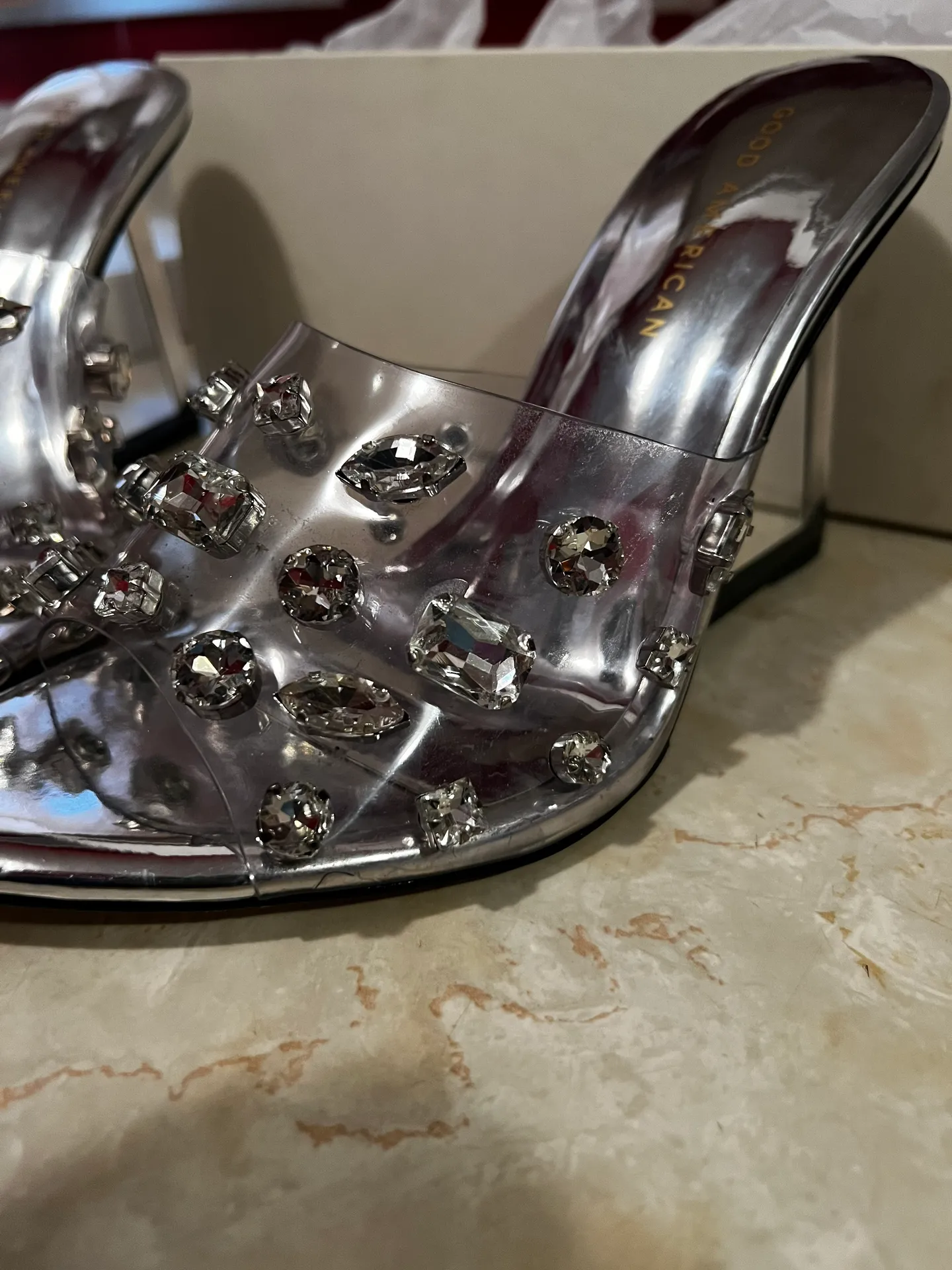 Jeweled Wedge Heels - Image 4