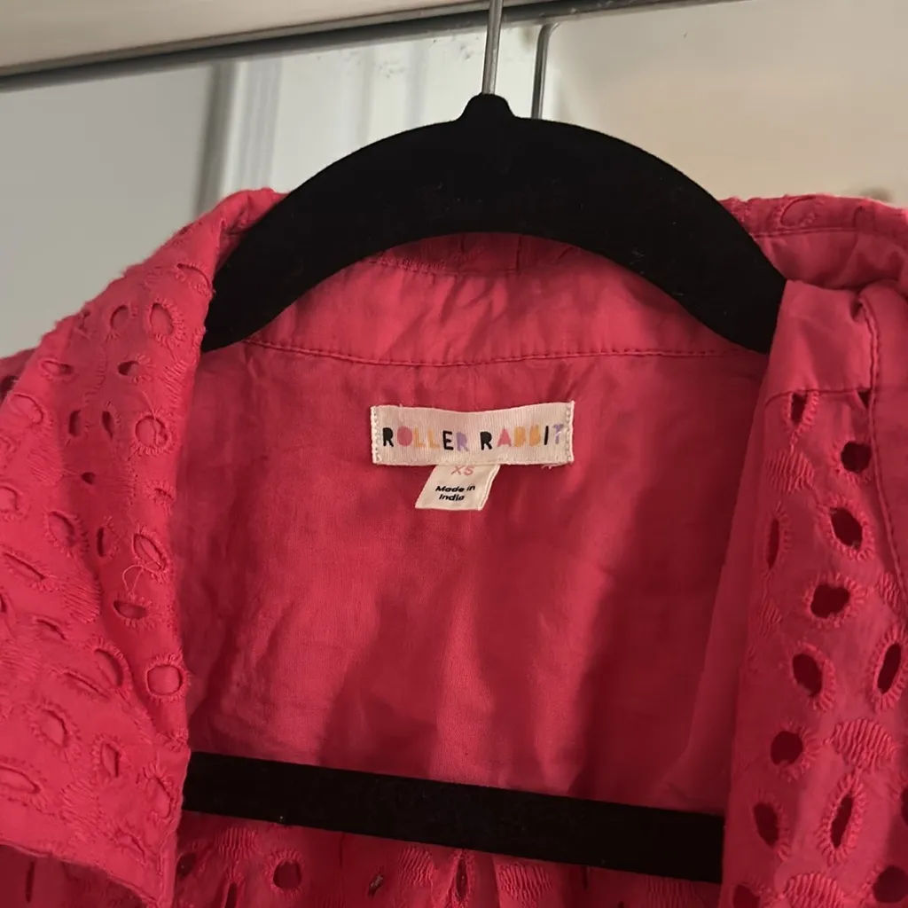 Roller Rabbit Eyelet Button Down - Image 2