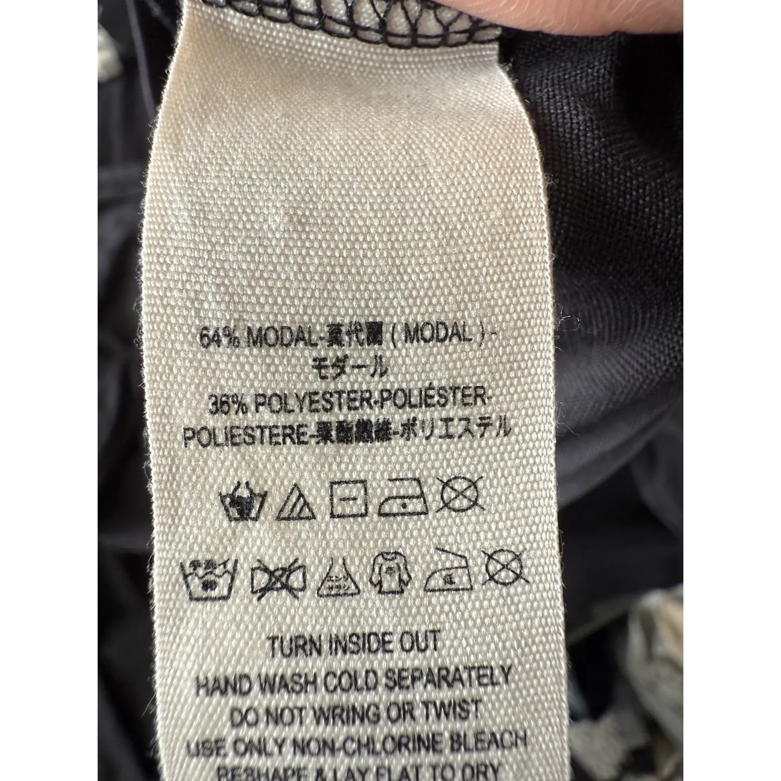 Free People We The Free‎ Grey Metallic Long Sleeve Top Women's Extra Small - Image 6