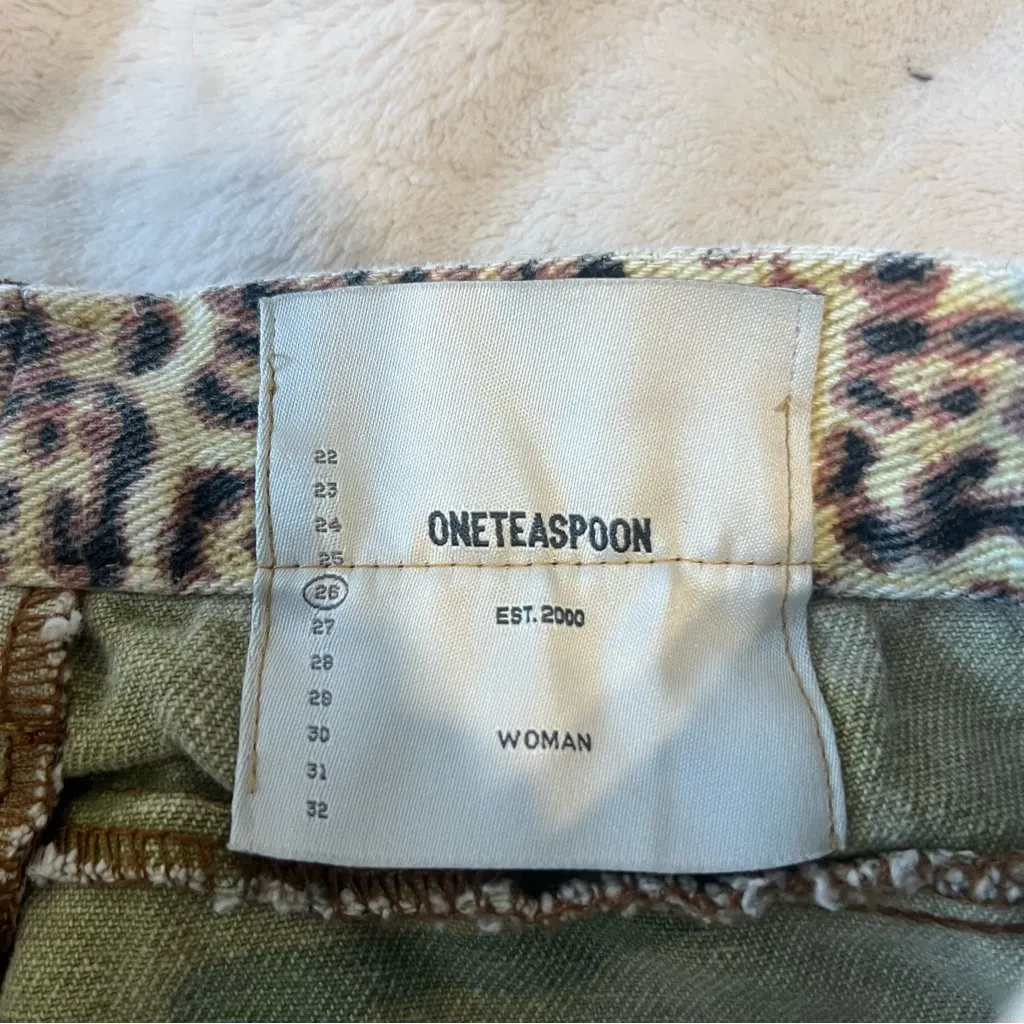 One Teaspoon
vanguard mid rise denim skirt - Image 10