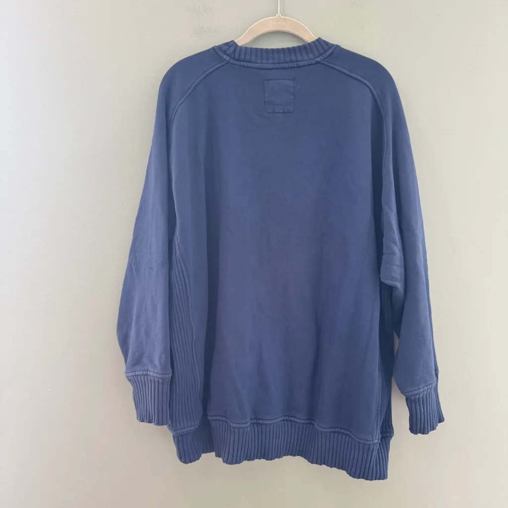 Aerie The Chill Checked Out Crewneck Sweatshirt - Image 4