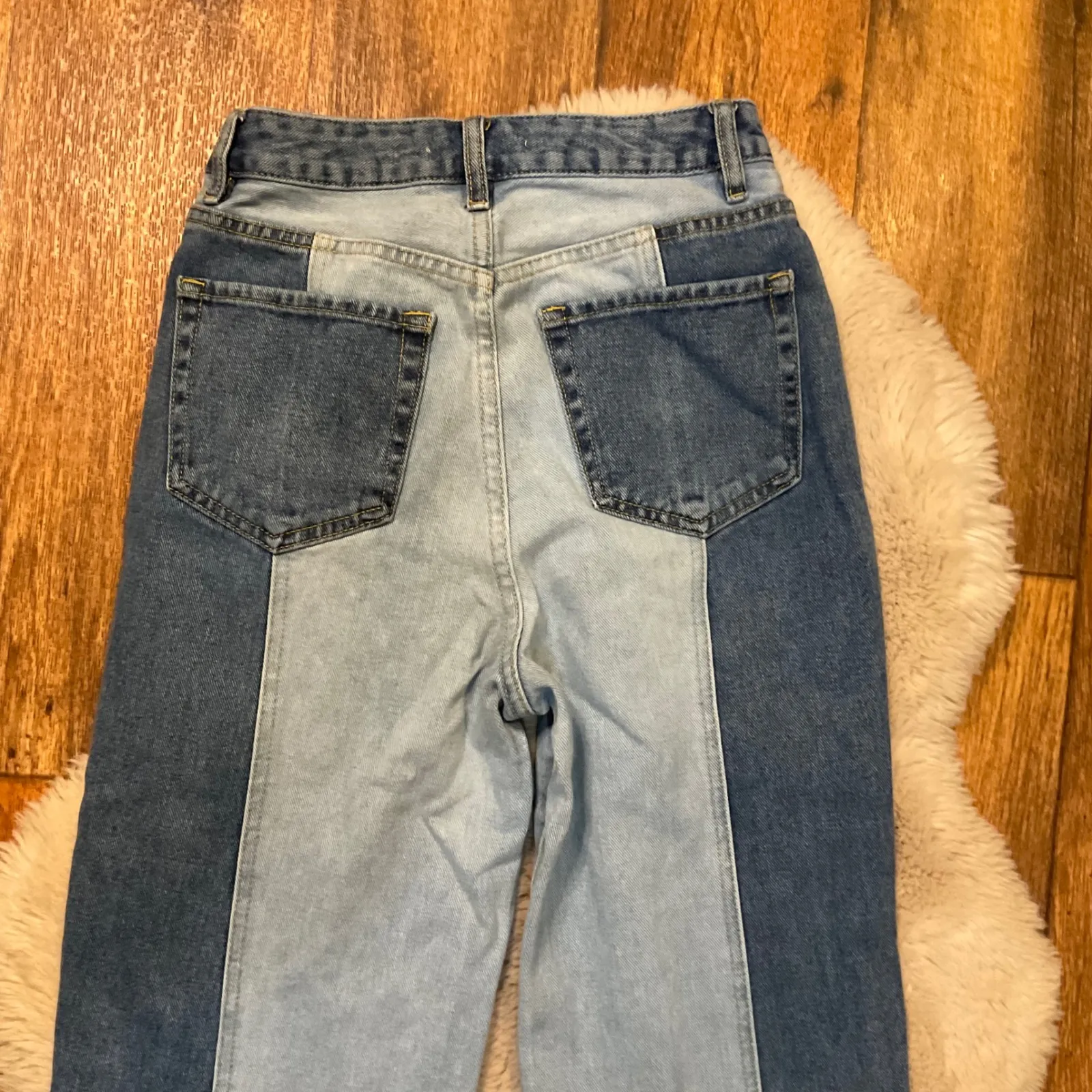 Pacsun 90's Boyfriend Denim Jeans Size 26 Two Tone Womens - Image 7