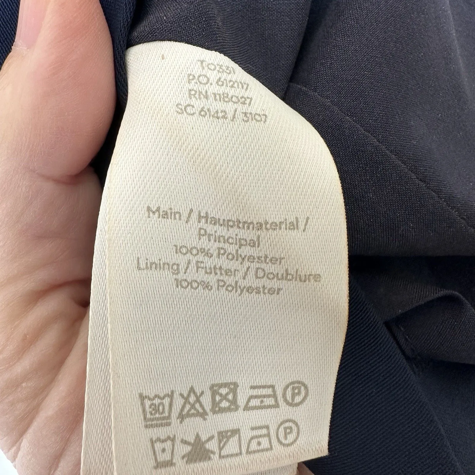 Boden Skirt 12 A Line Midi Blue Tie Belt Career Office Minimalist - Image 7