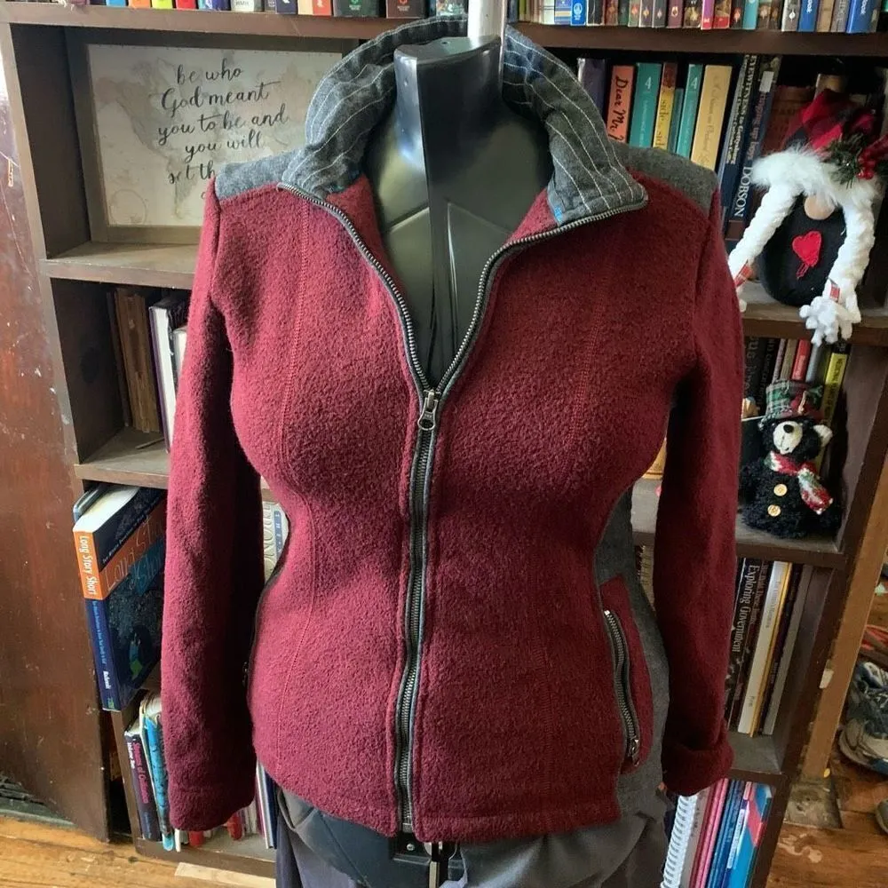 Kuhl  S Alfpaca fleece gorpcore burnt Sienna jacket - Image 2