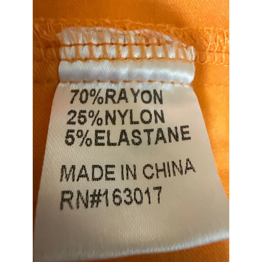 Princess Polly Orange Sleeveless Halter Corset Bustier Cami Crop Top Size 0 - Image 4